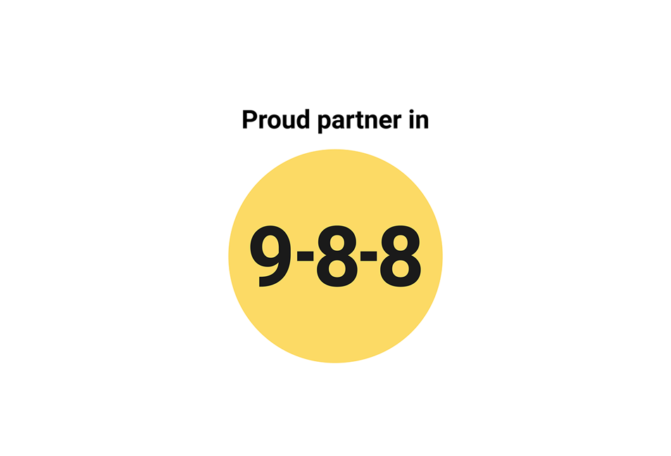 Proud partner in 988